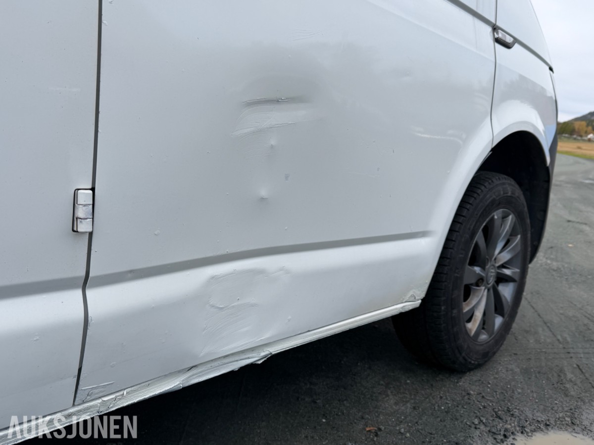 2016 VOLKSWAGEN TRANSPORTER PLAN DOBBELKABIN ACC H.FESTE