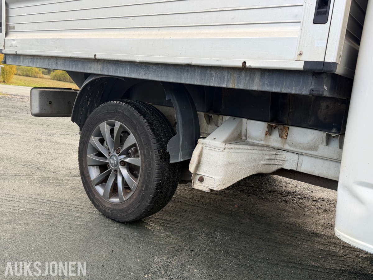 2016 VOLKSWAGEN TRANSPORTER PLAN DOBBELKABIN ACC H.FESTE