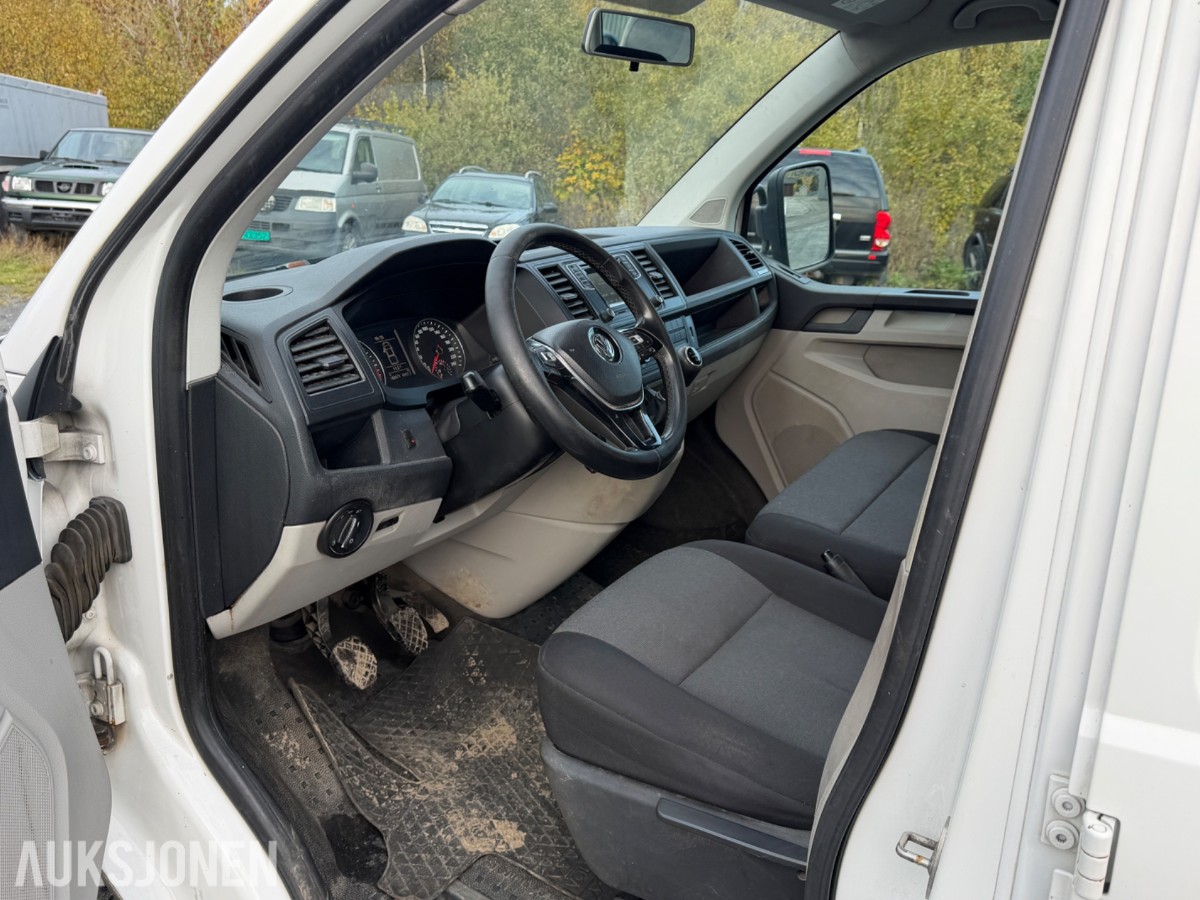 2016 VOLKSWAGEN TRANSPORTER PLAN DOBBELKABIN ACC H.FESTE
