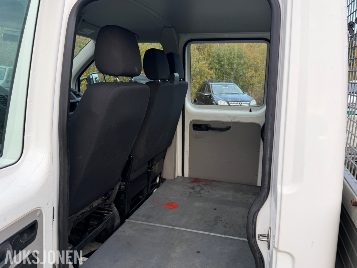 2016 VOLKSWAGEN TRANSPORTER PLAN DOBBELKABIN ACC H.FESTE