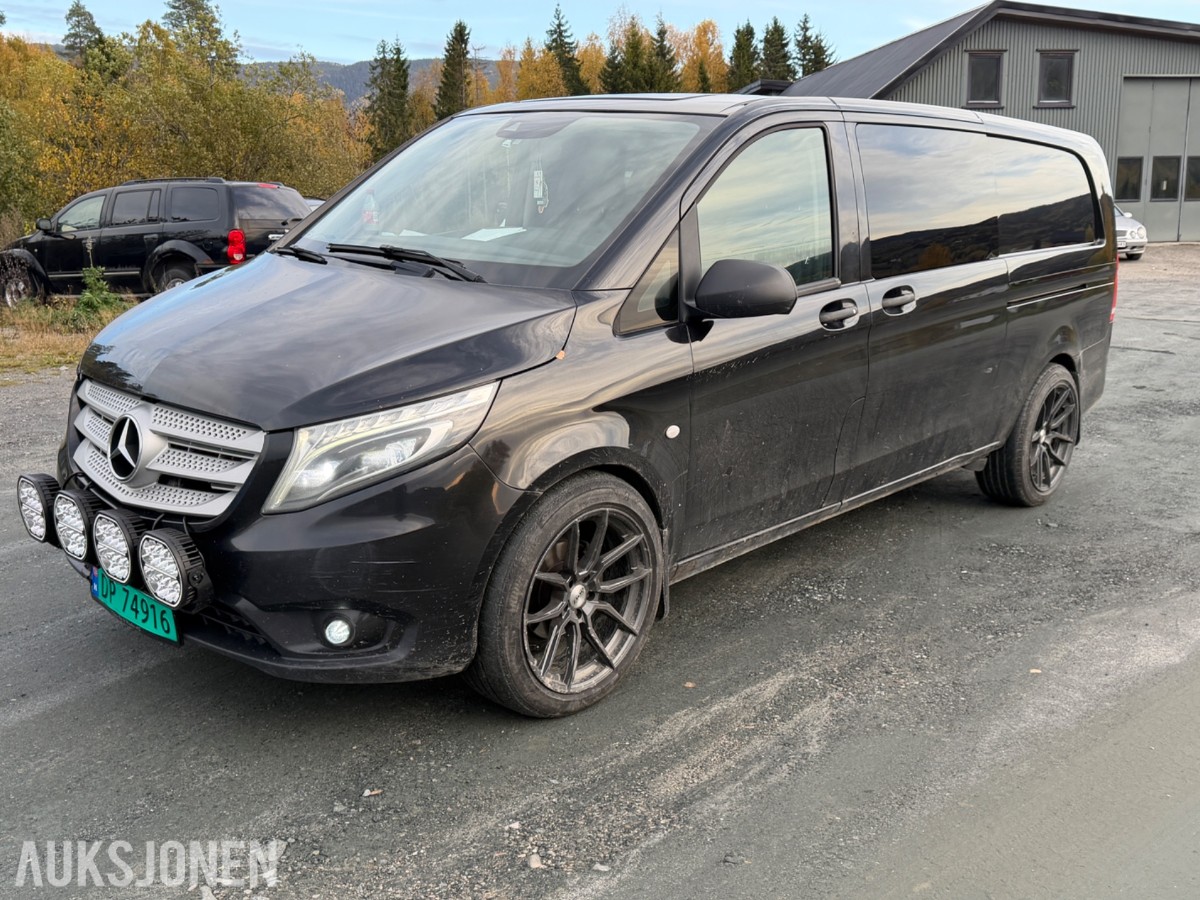 2015 MERCEDES-BENZ VITO 116 CDI A3 AUTOMAT HFESTE KAMERA INNREDNING