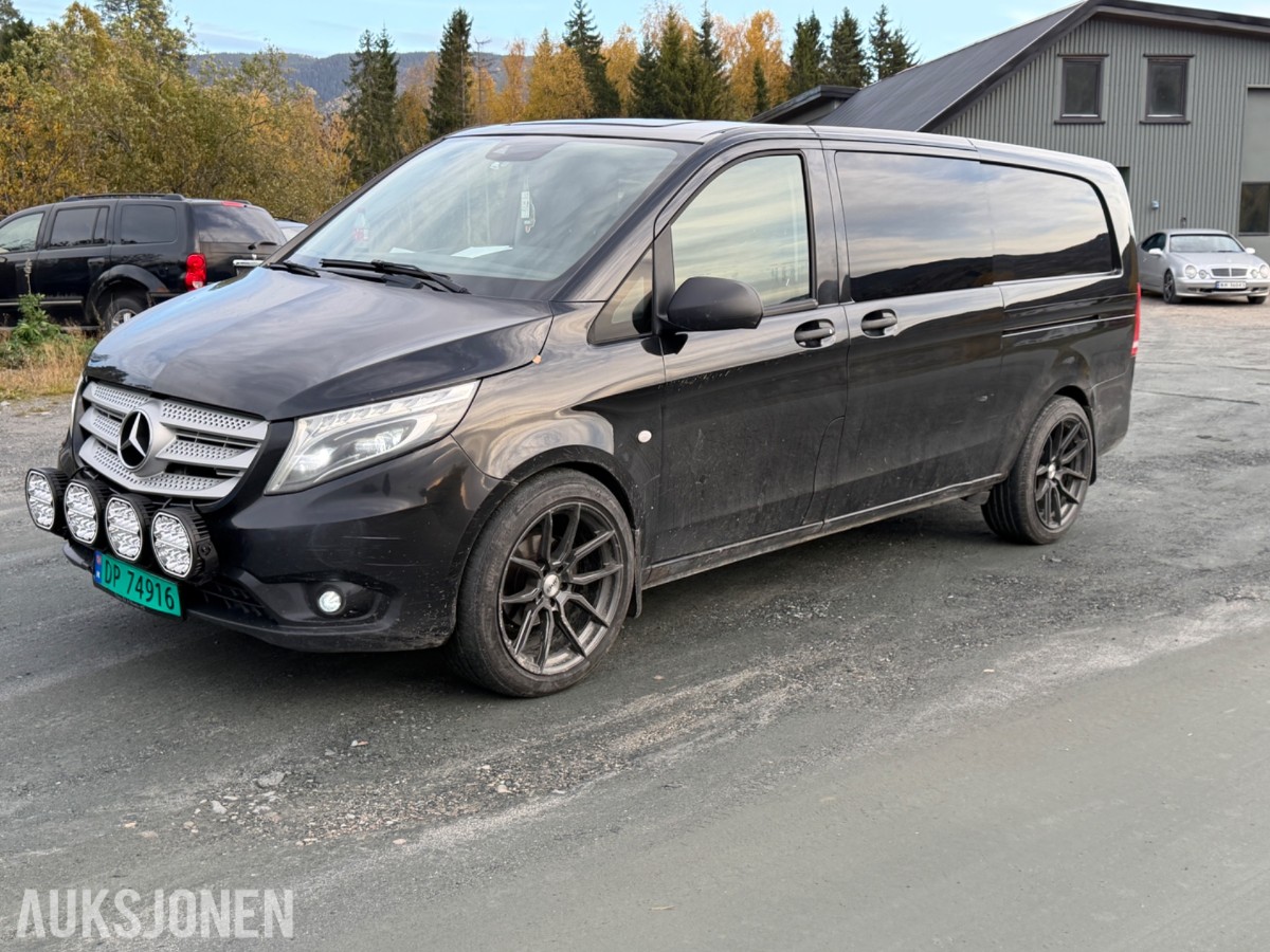 2015 MERCEDES-BENZ VITO 116 CDI A3 AUTOMAT HFESTE KAMERA INNREDNING