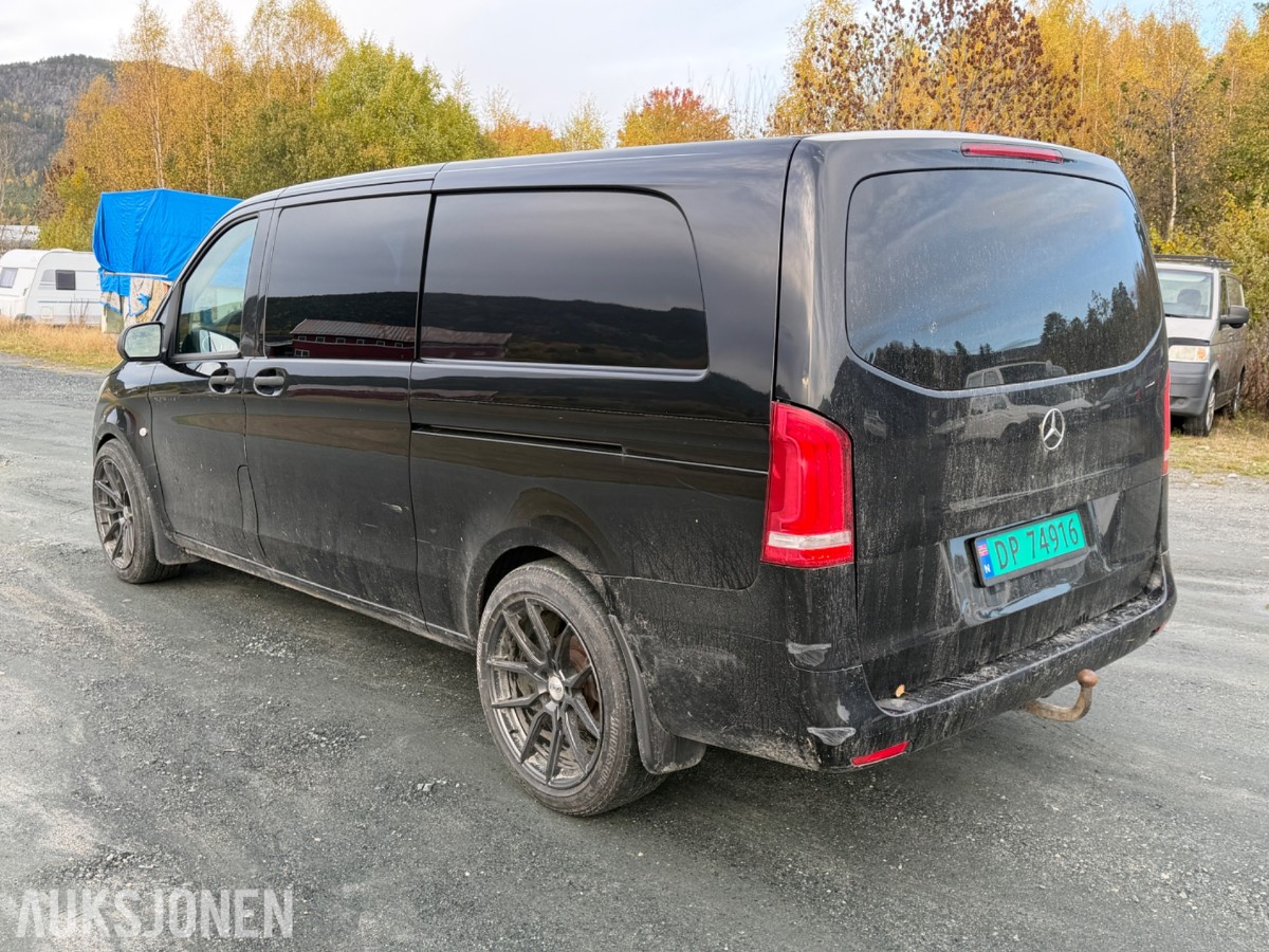 2015 MERCEDES-BENZ VITO 116 CDI A3 AUTOMAT HFESTE KAMERA INNREDNING