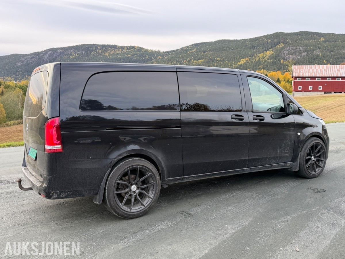 2015 MERCEDES-BENZ VITO 116 CDI A3 AUTOMAT HFESTE KAMERA INNREDNING