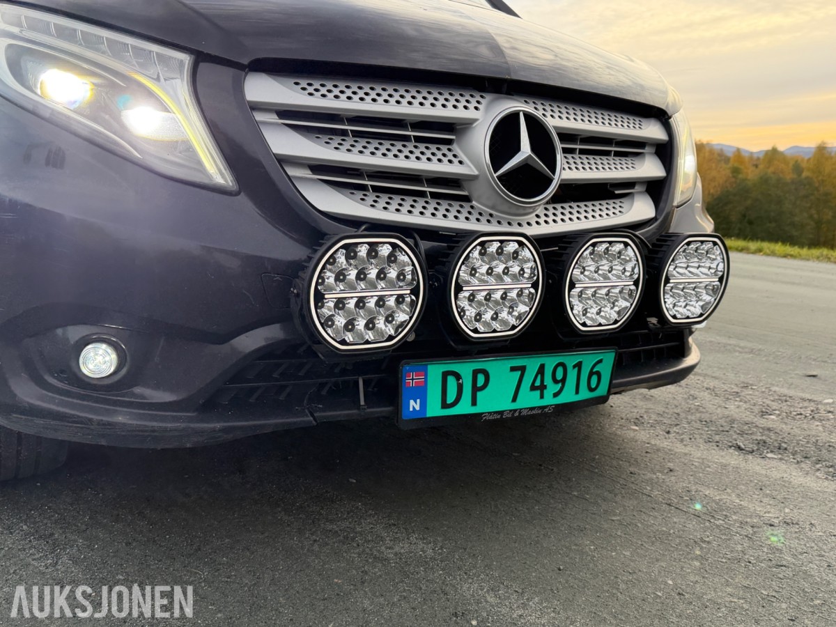2015 MERCEDES-BENZ VITO 116 CDI A3 AUTOMAT HFESTE KAMERA INNREDNING