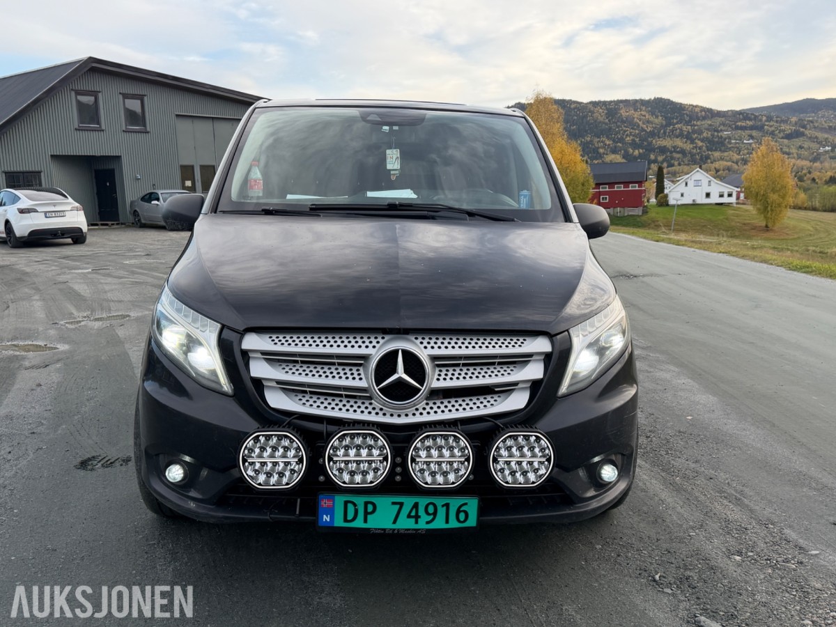 2015 MERCEDES-BENZ VITO 116 CDI A3 AUTOMAT HFESTE KAMERA INNREDNING