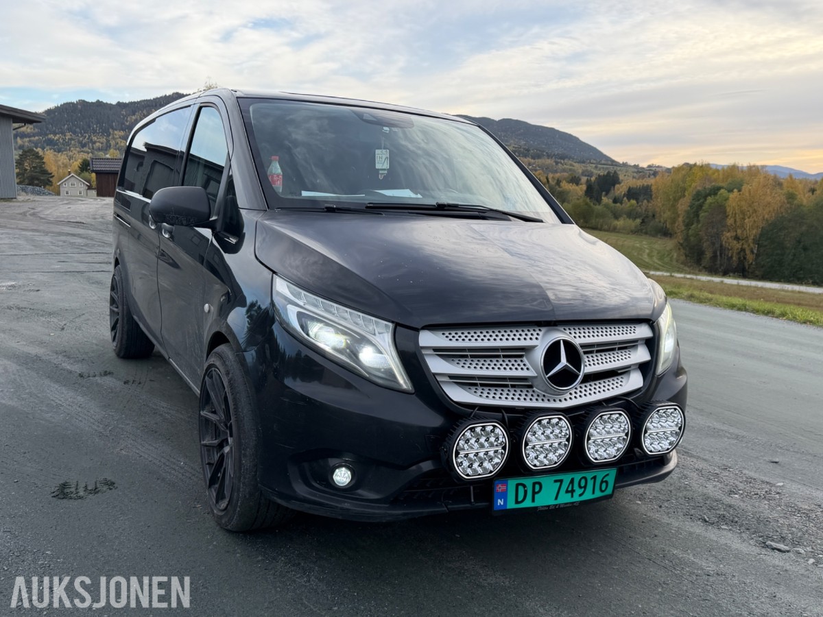 2015 MERCEDES-BENZ VITO 116 CDI A3 AUTOMAT HFESTE KAMERA INNREDNING