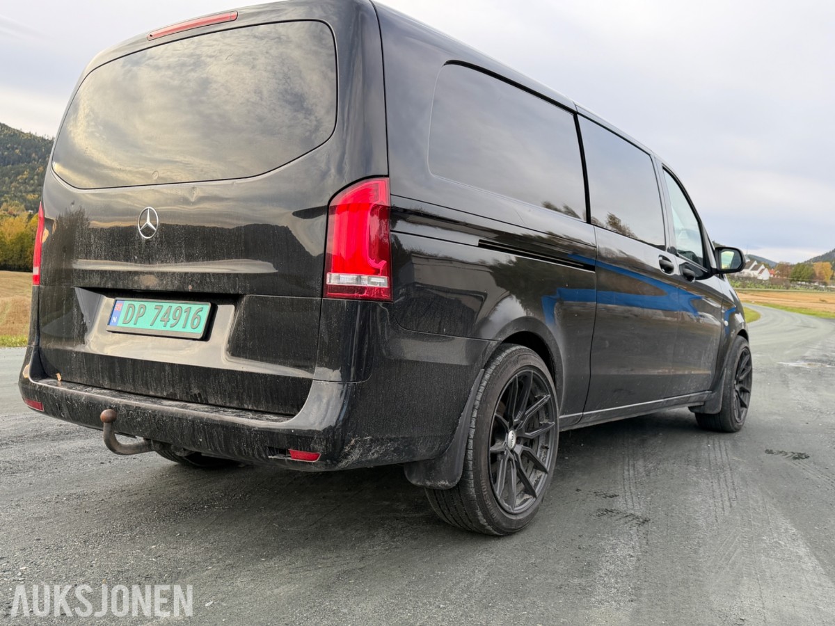 2015 MERCEDES-BENZ VITO 116 CDI A3 AUTOMAT HFESTE KAMERA INNREDNING