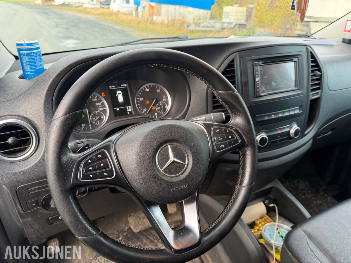 2015 MERCEDES-BENZ VITO 116 CDI A3 AUTOMAT HFESTE KAMERA INNREDNING