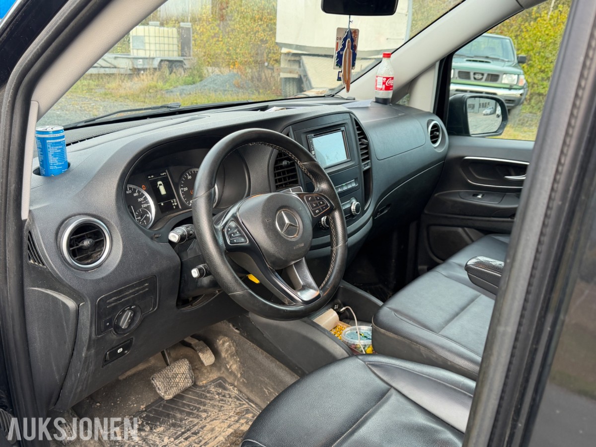 2015 MERCEDES-BENZ VITO 116 CDI A3 AUTOMAT HFESTE KAMERA INNREDNING