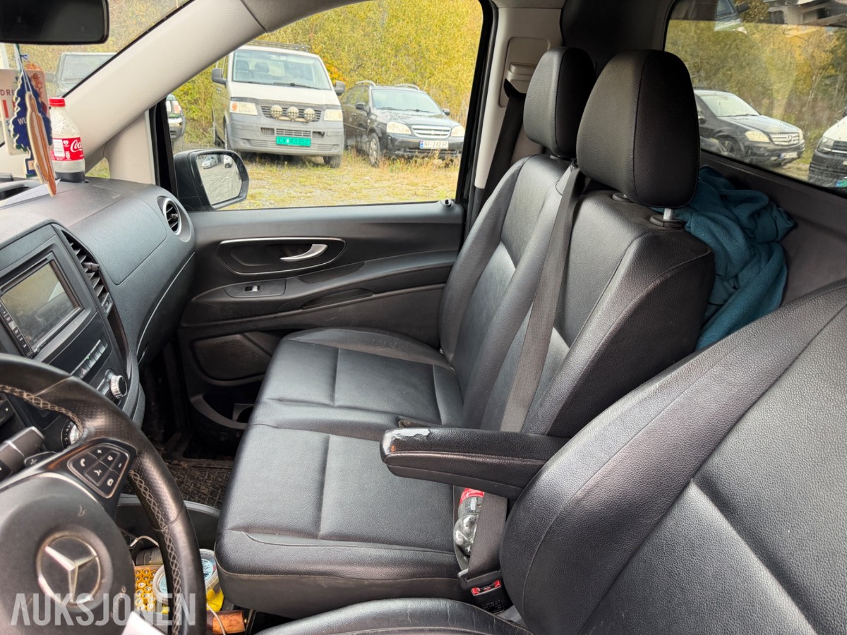 2015 MERCEDES-BENZ VITO 116 CDI A3 AUTOMAT HFESTE KAMERA INNREDNING