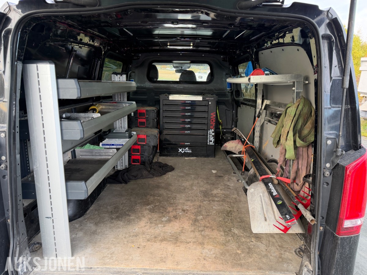 2015 MERCEDES-BENZ VITO 116 CDI A3 AUTOMAT HFESTE KAMERA INNREDNING