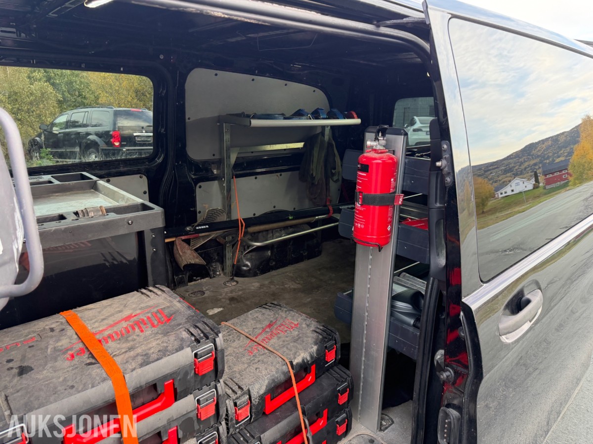 2015 MERCEDES-BENZ VITO 116 CDI A3 AUTOMAT HFESTE KAMERA INNREDNING