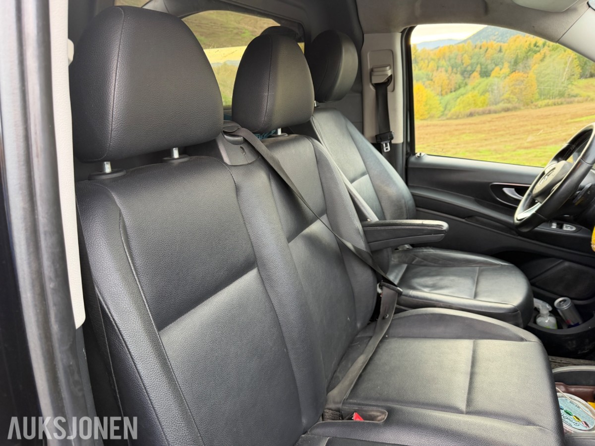 2015 MERCEDES-BENZ VITO 116 CDI A3 AUTOMAT HFESTE KAMERA INNREDNING