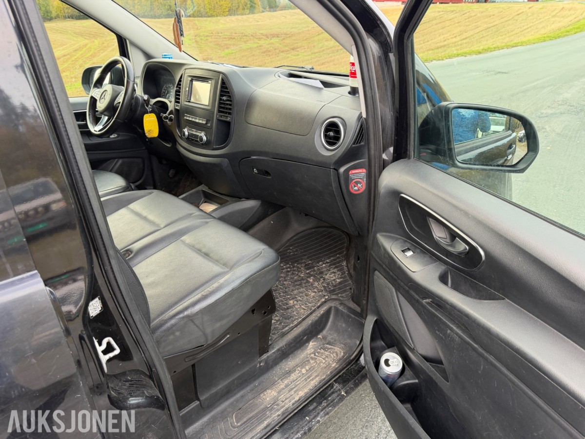2015 MERCEDES-BENZ VITO 116 CDI A3 AUTOMAT HFESTE KAMERA INNREDNING