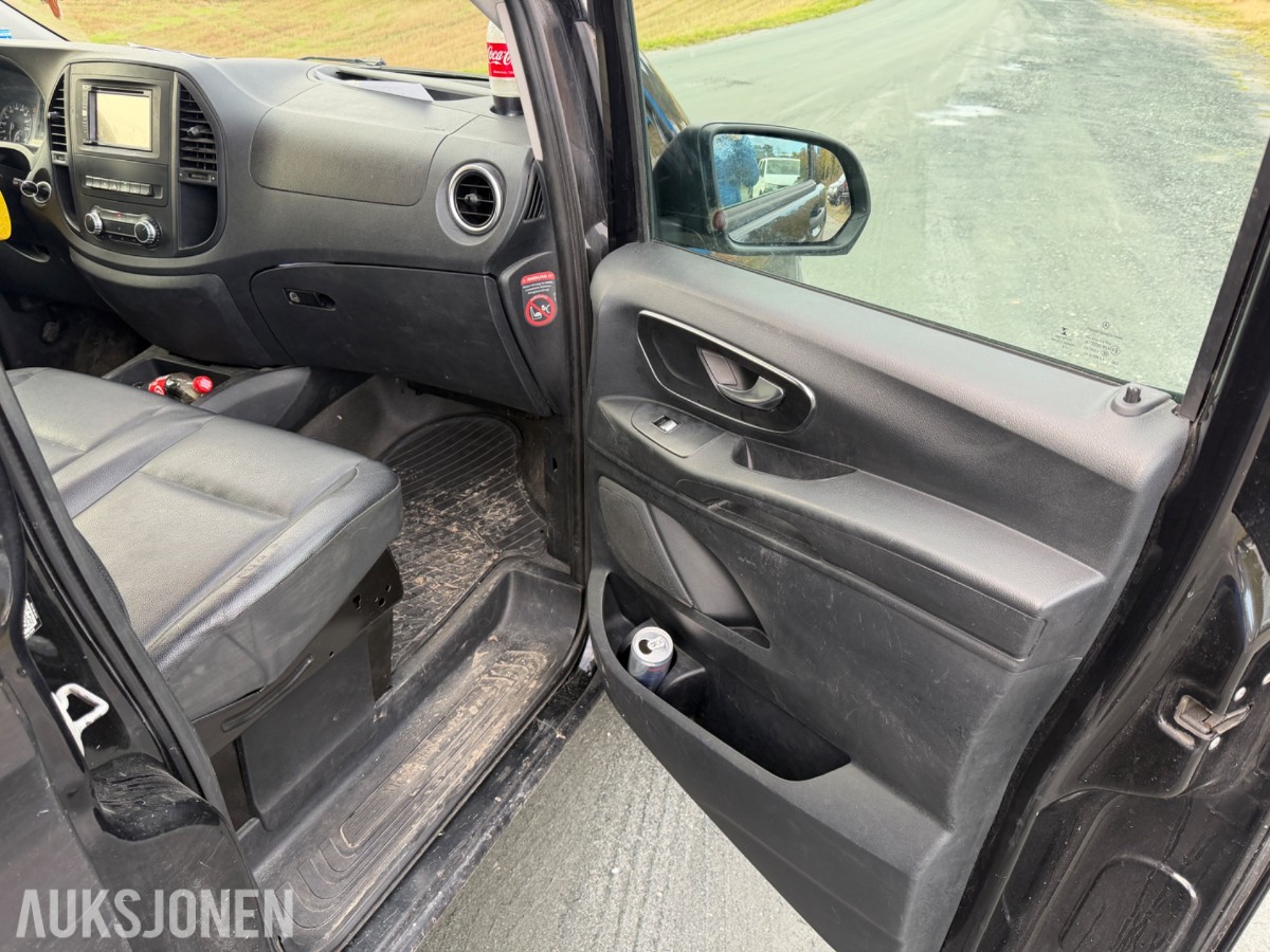 2015 MERCEDES-BENZ VITO 116 CDI A3 AUTOMAT HFESTE KAMERA INNREDNING