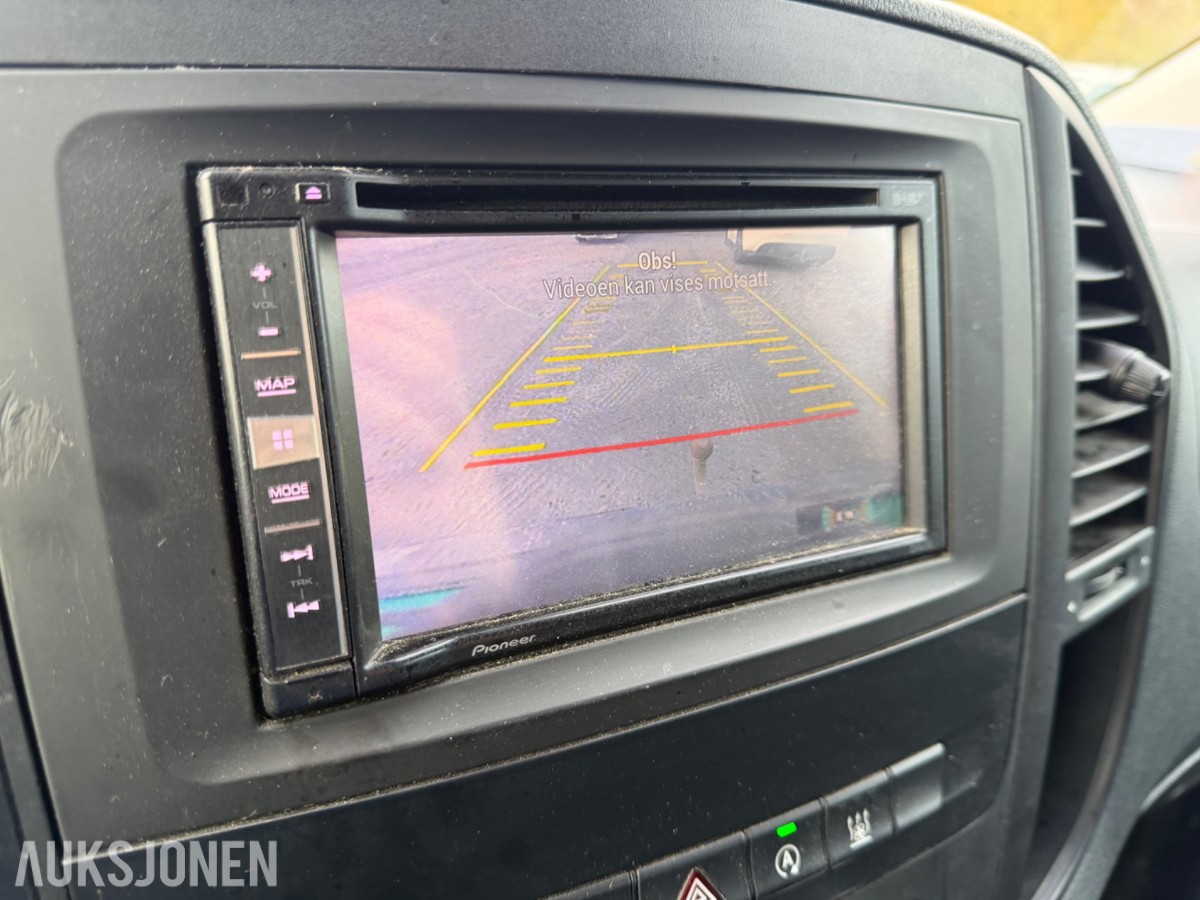 2015 MERCEDES-BENZ VITO 116 CDI A3 AUTOMAT HFESTE KAMERA INNREDNING