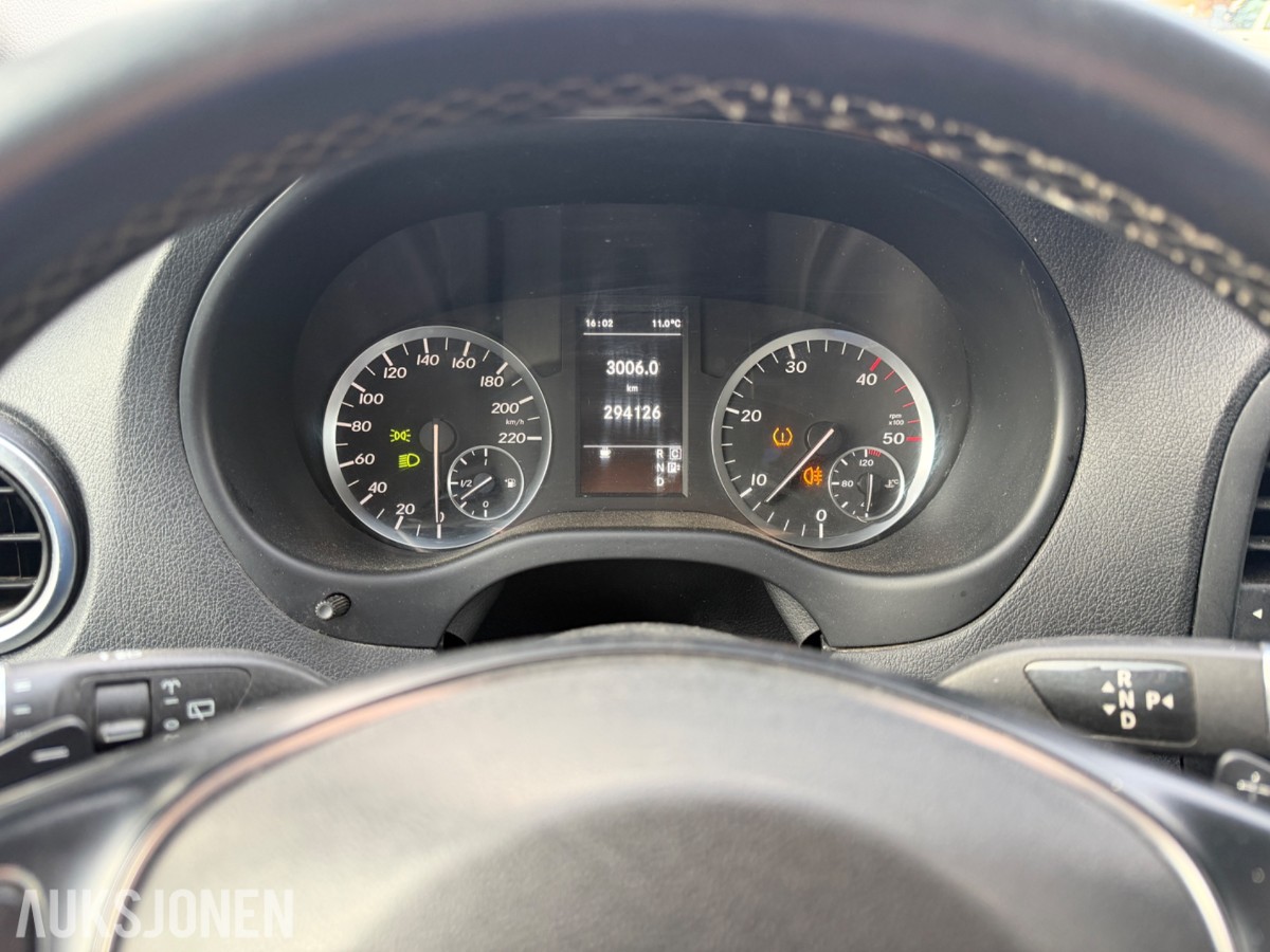2015 MERCEDES-BENZ VITO 116 CDI A3 AUTOMAT HFESTE KAMERA INNREDNING