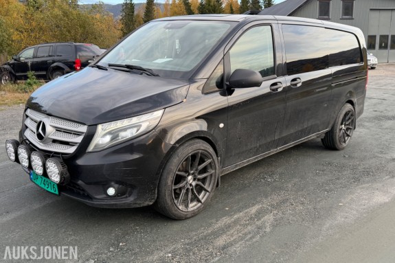 2015 MERCEDES-BENZ VITO 116 CDI A3 AUTOMAT HFESTE KAMERA INNREDNING