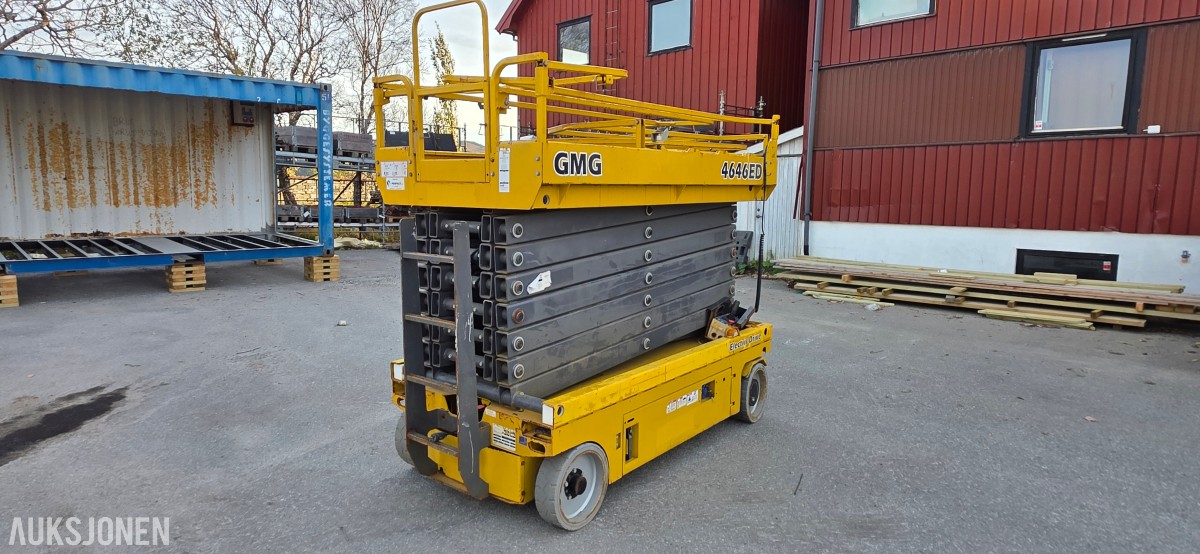 2018 GMG 4646ED elektrisk sakselift