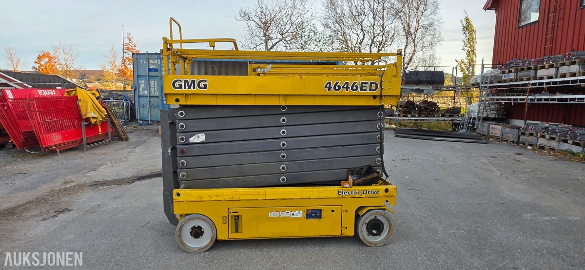2018 GMG 4646ED elektrisk sakselift