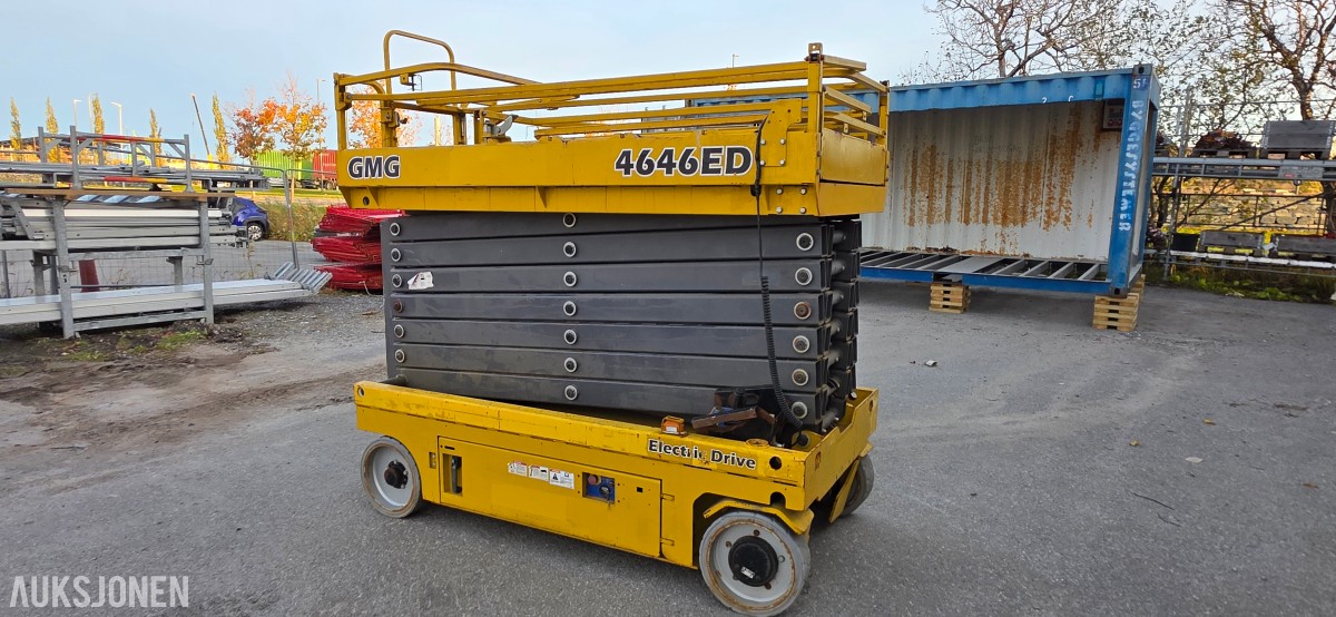 2018 GMG 4646ED elektrisk sakselift