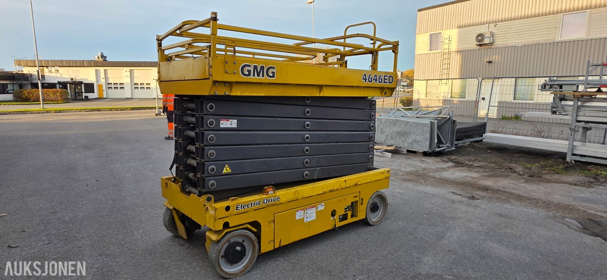 2018 GMG 4646ED elektrisk sakselift