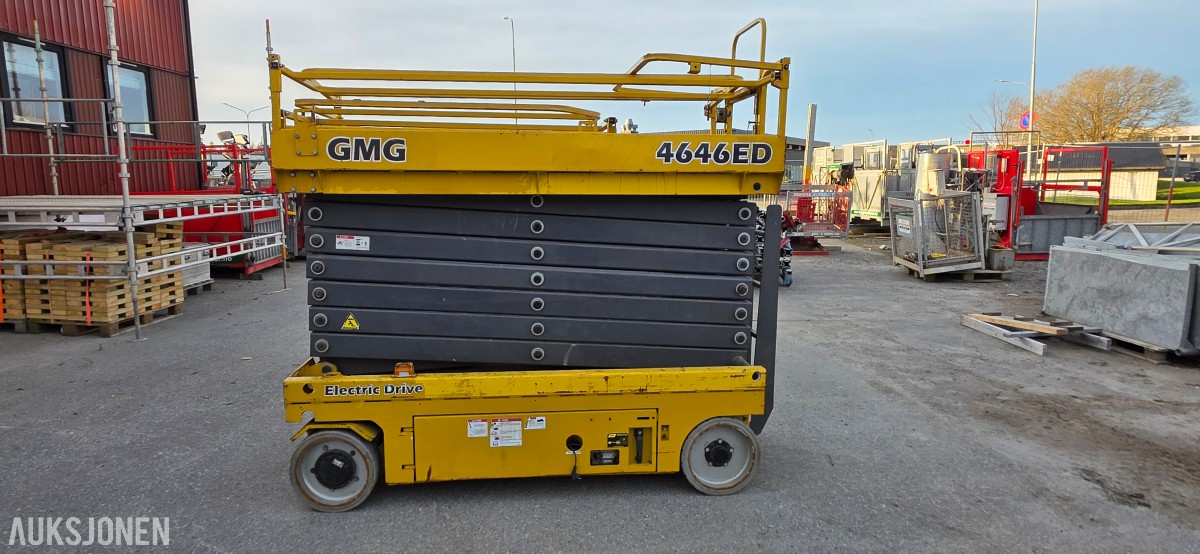 2018 GMG 4646ED elektrisk sakselift