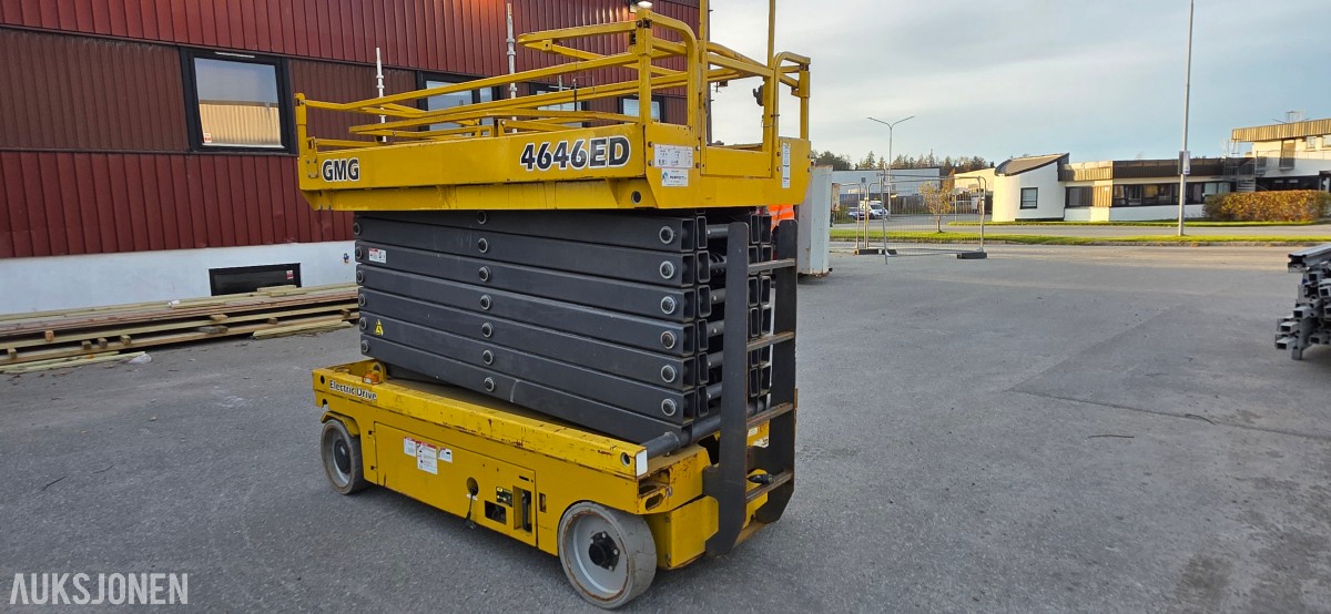 2018 GMG 4646ED elektrisk sakselift