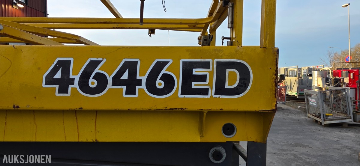 2018 GMG 4646ED elektrisk sakselift
