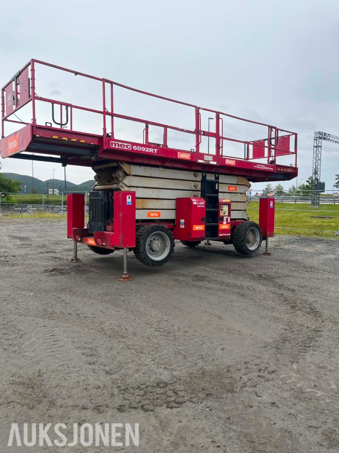 2016 MEC 6092RT sakselift 18 m, 1 780 t