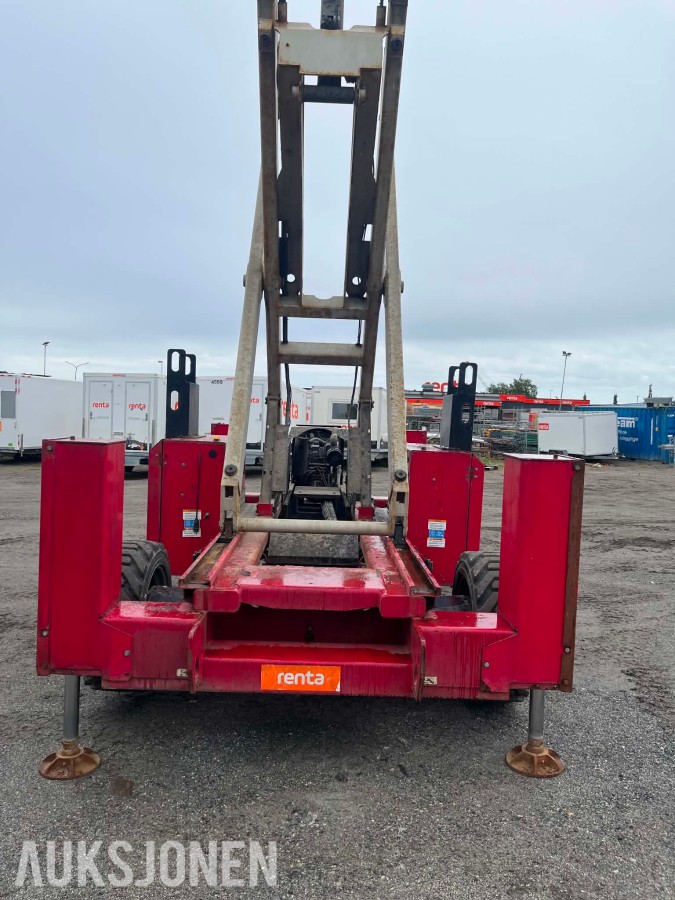 2016 MEC 6092RT sakselift 18 m, 1 780 t