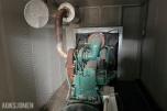 Containeraggregat 110 kVA / 88 kW diesel 400 V, 185 timer, rep,objekt
