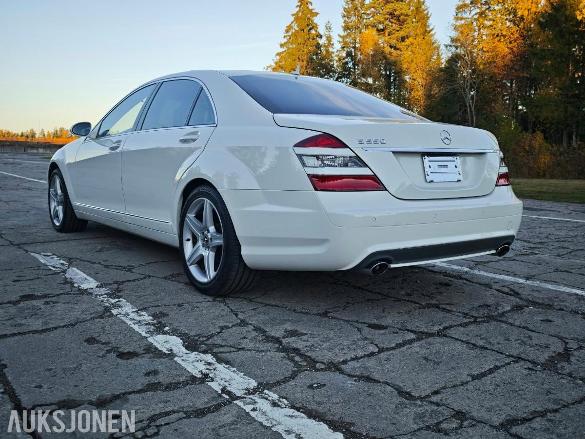 2007 MERCEDES-BENZ S550 V8 LONG MASSASJESETER KAMERA HARMAN KARDON