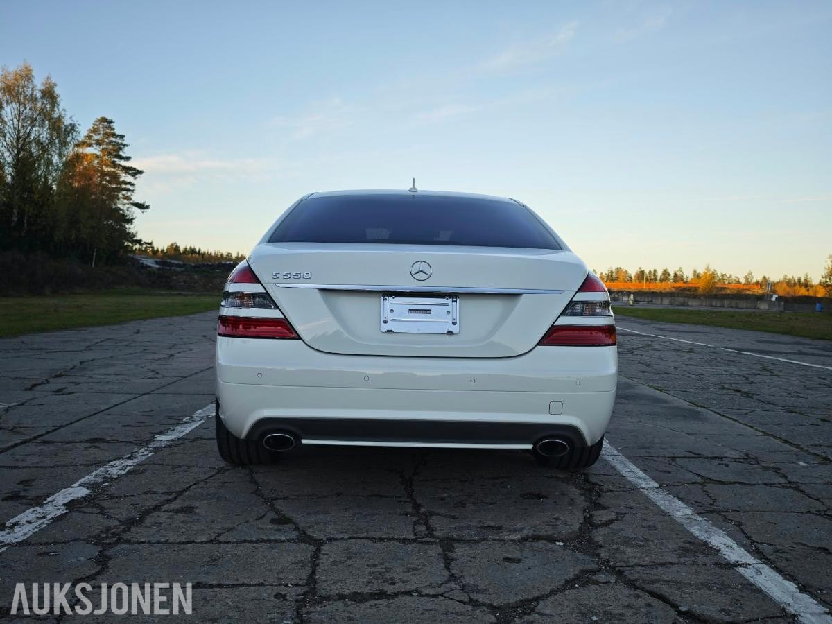 2007 MERCEDES-BENZ S550 V8 LONG MASSASJESETER KAMERA HARMAN KARDON