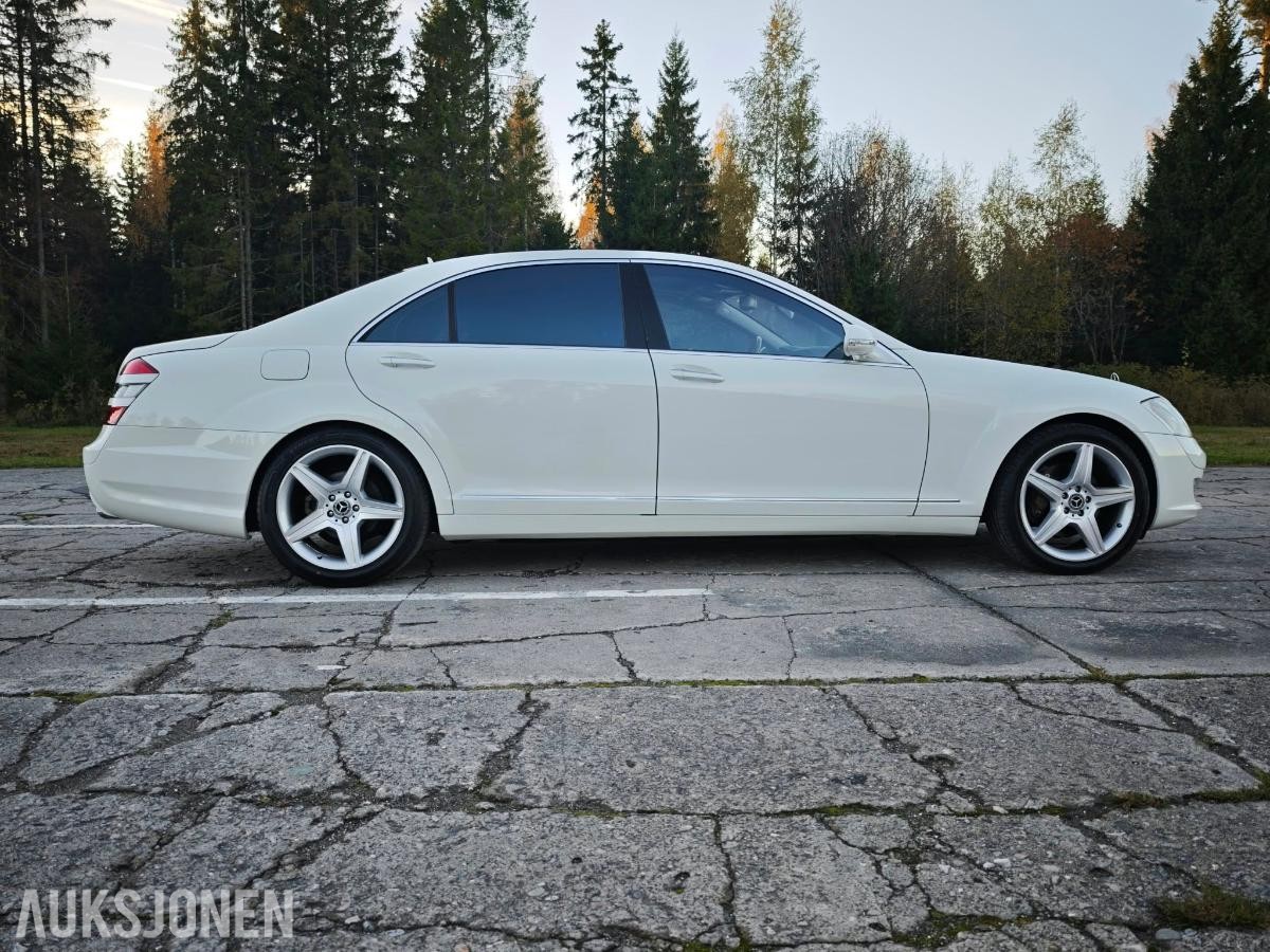 2007 MERCEDES-BENZ S550 V8 LONG MASSASJESETER KAMERA HARMAN KARDON
