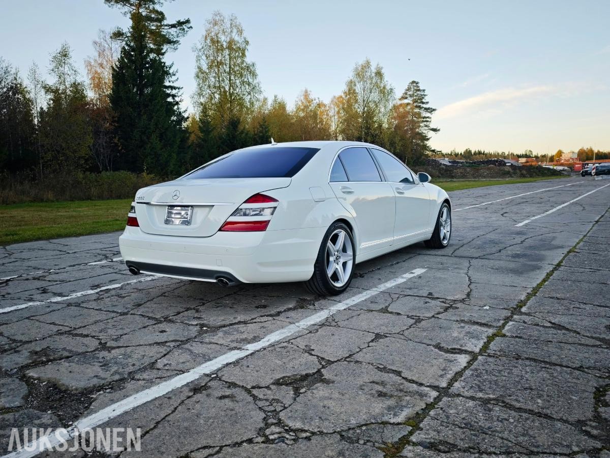 2007 MERCEDES-BENZ S550 V8 LONG MASSASJESETER KAMERA HARMAN KARDON