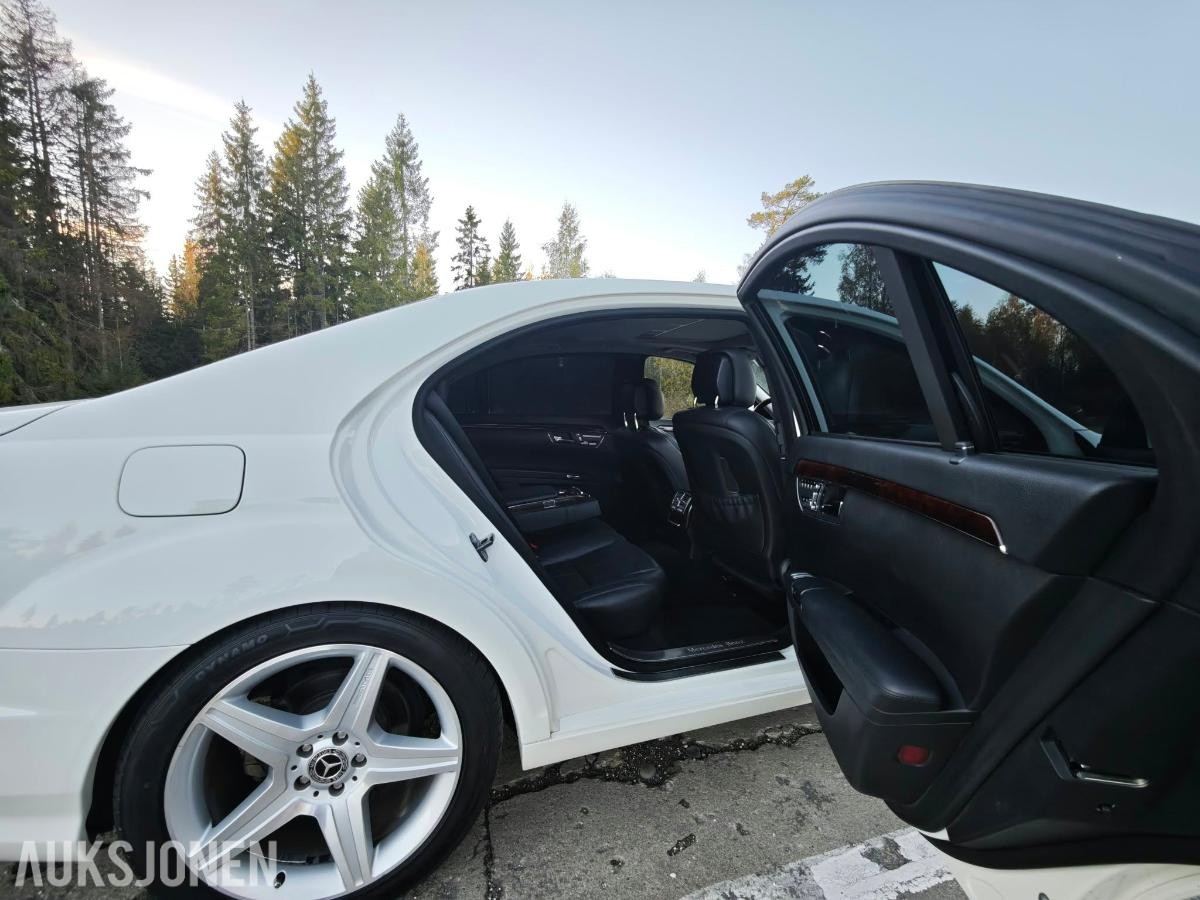 2007 MERCEDES-BENZ S550 V8 LONG MASSASJESETER KAMERA HARMAN KARDON