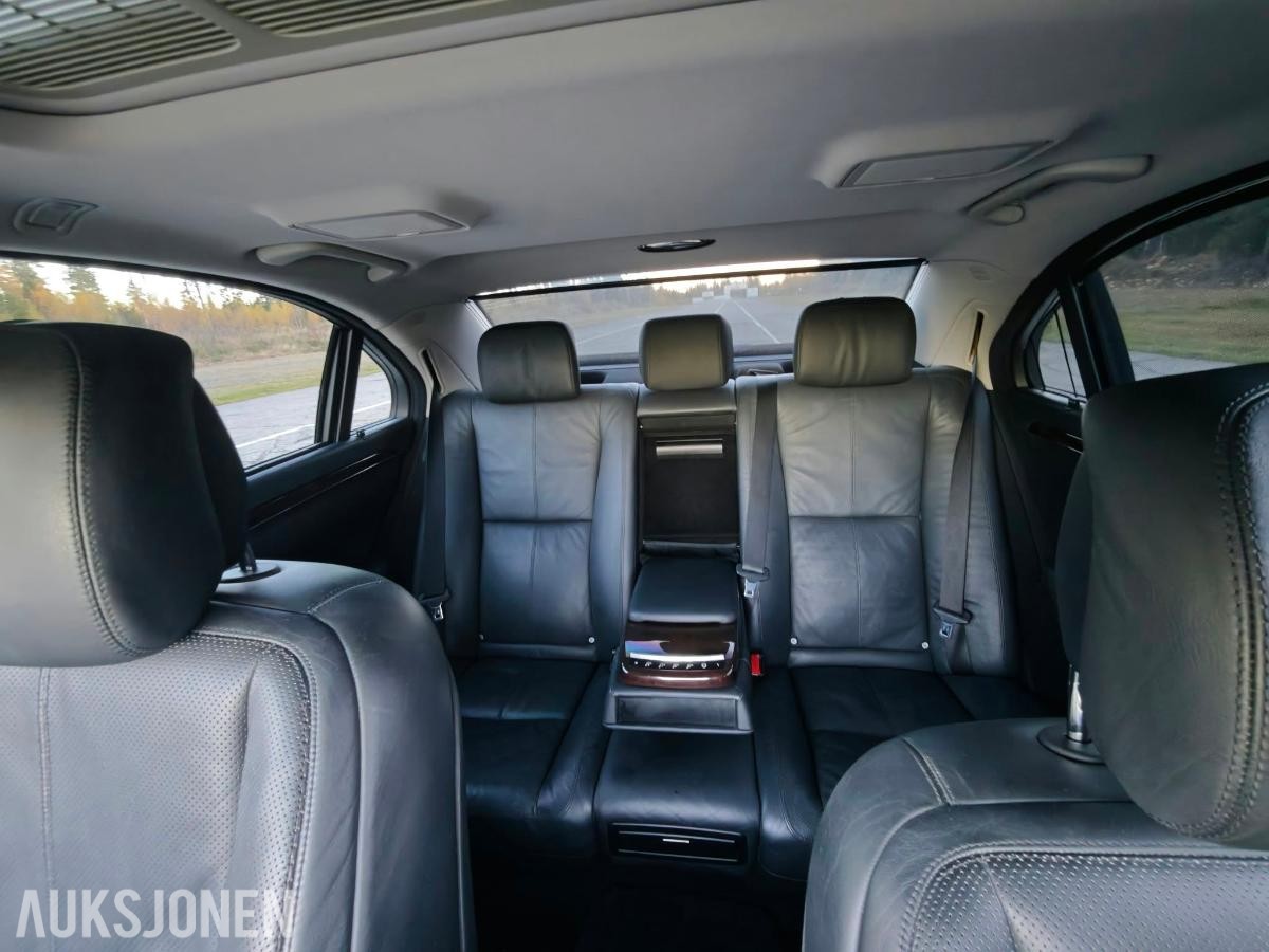 2007 MERCEDES-BENZ S550 V8 LONG MASSASJESETER KAMERA HARMAN KARDON