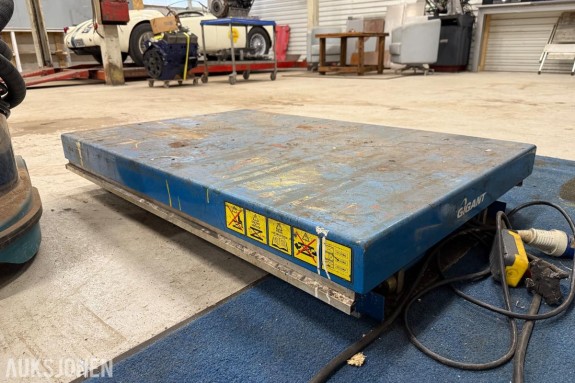 elektrisk hydraulisk løftebord 1000 kg - ingen minstepris