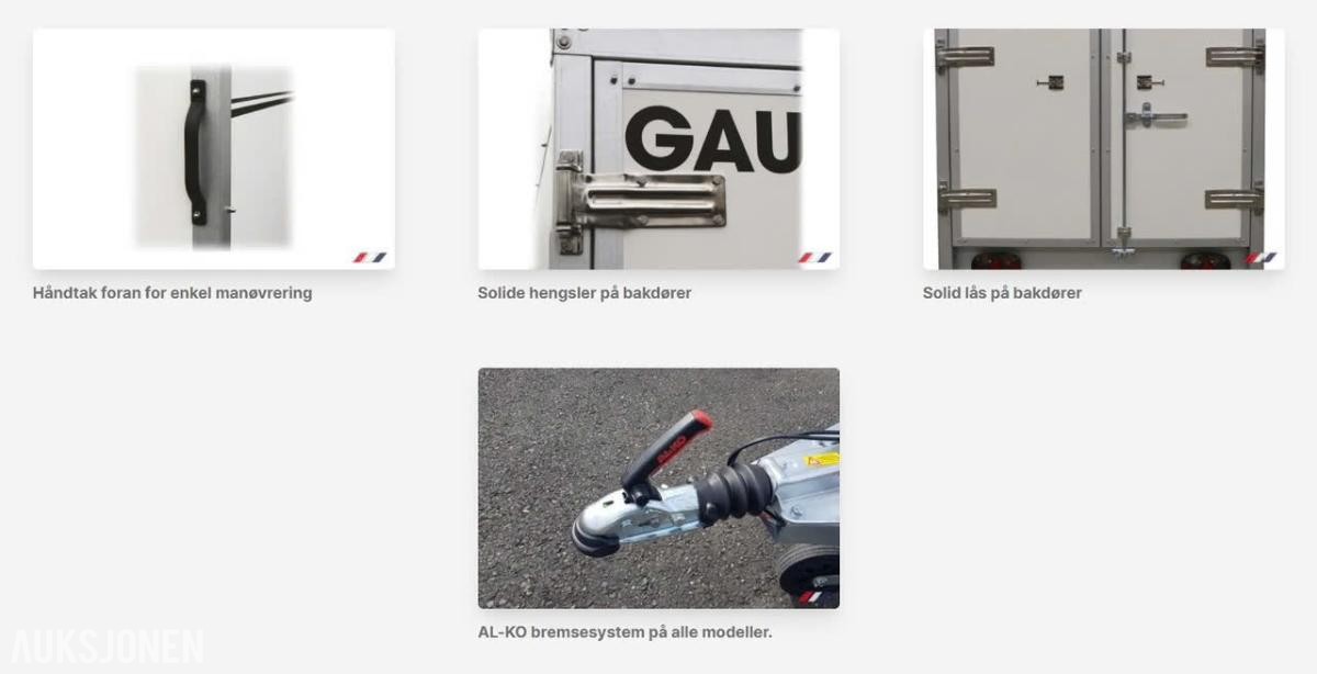 Ny. 2026 Gaupen Cargohenger  A2035H,   A2035H,