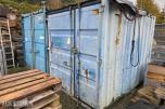 2 stk 10 fots containere selges samlet med innhold