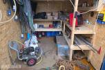 2 stk 10 fots containere selges samlet med innhold