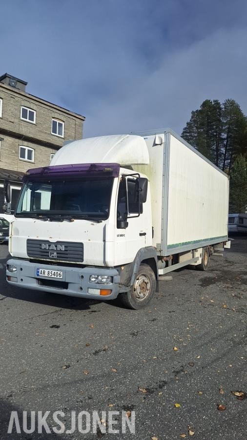 2002 MAN 9.185LLC kassebil kassebil med løftelem