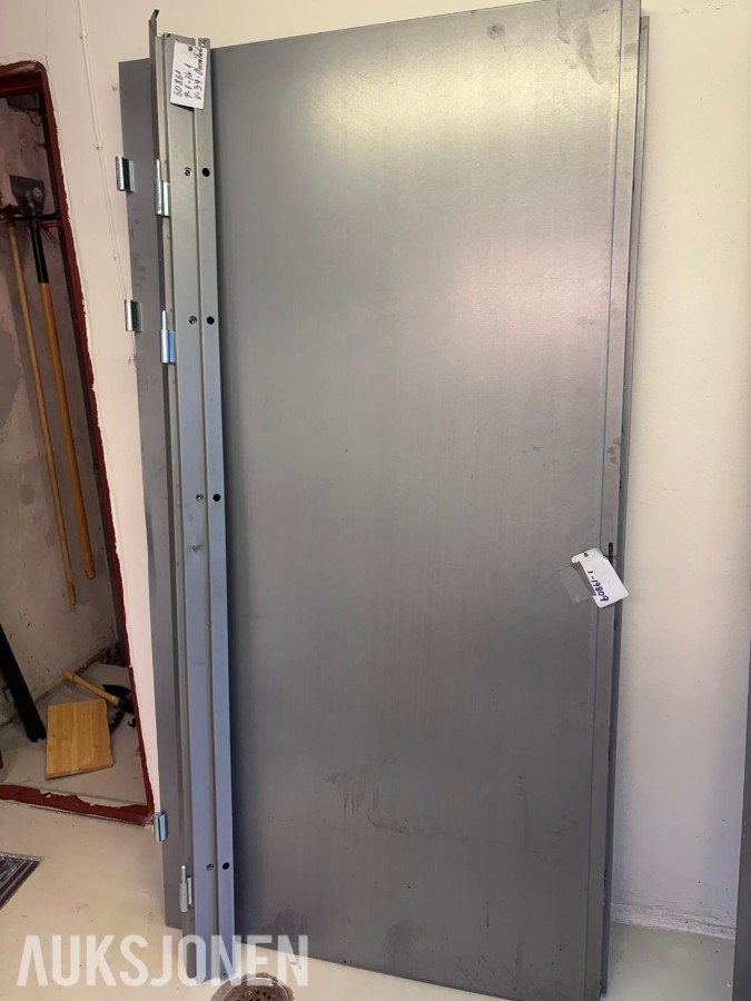 Hellbergs dobbel ståldør HI-YDD – 22x21M – EI60 – med karm
