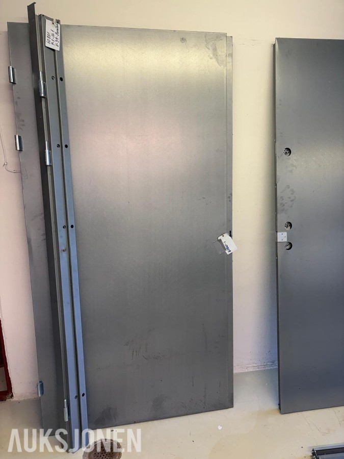 Hellbergs dobbel ståldør HI-YDD – 22x21M – EI60 – med karm