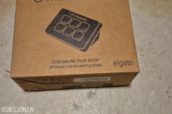TOLLAUKSJON: Sream deck mini  Elgato