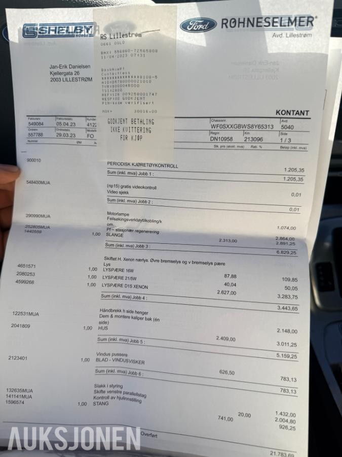 2008 Ford S-MAX 2.0-140 D, 242000km