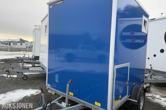 2020 Scanvogn Badmobil – komplett bad med dusj, toalett og servant