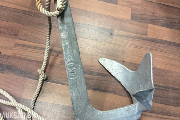 båt anker galvanisert 6 kg *Ingen minstepris*